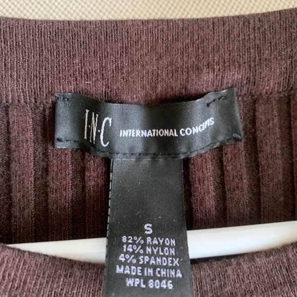 INC Sweater Size S - Picture 3 of 3